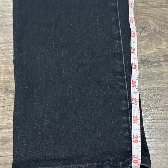 Cabi Womens 4149 Jeans Button Fly Straight Leg Black Stretch Denim Size 8 - Picture 8 of 8